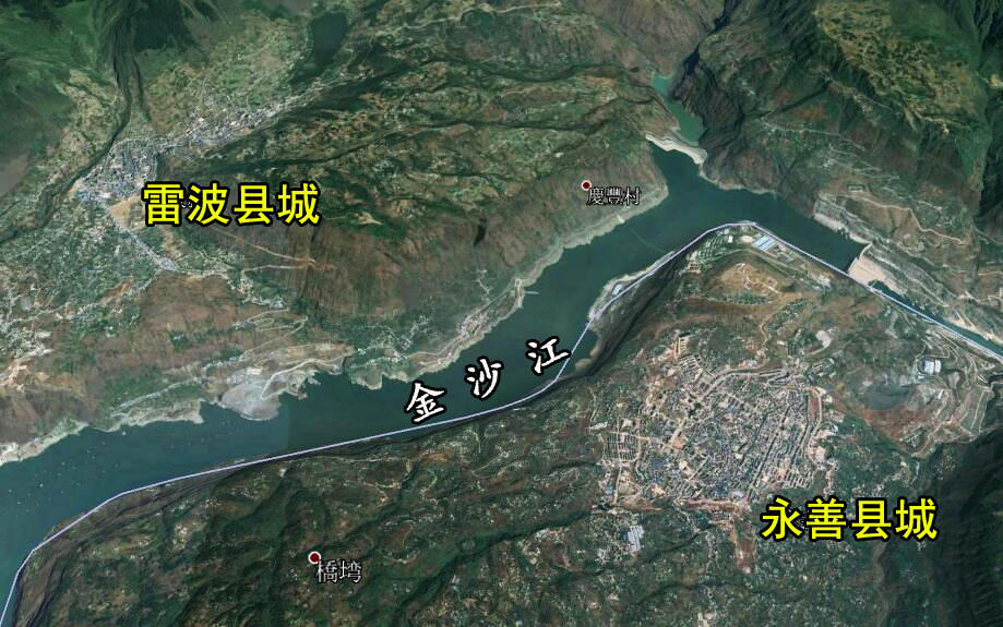 云南昭通一个县,和四川雷波县隔江相望,拥有马楠云海景观