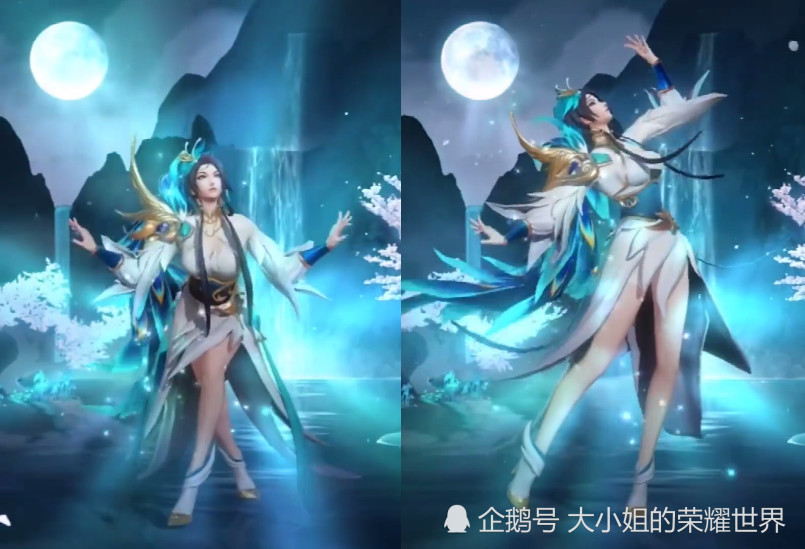 王者荣耀:虞姬新皮肤模型曝光,预计下周上线,特效是一大亮点!