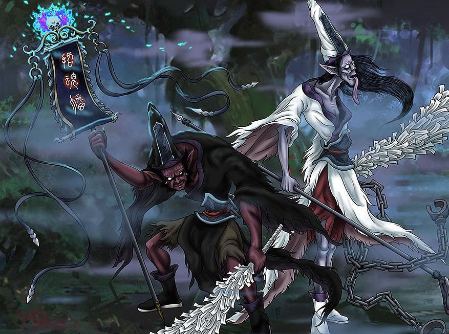 双子座黑无常,摩羯座追魂太尉