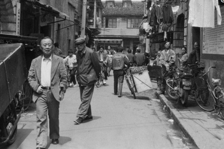 老照片:90年代的上海,你对这里有记忆吗