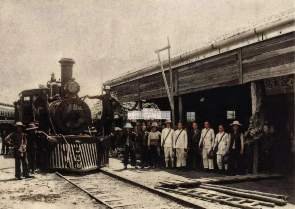 1909年,斗山陈宜禧主持建造中国首条民办铁路—新宁铁路.