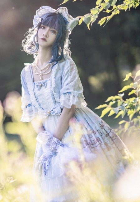 白丝呆萌小仙女,lolita小姐姐,网友:太可爱了!