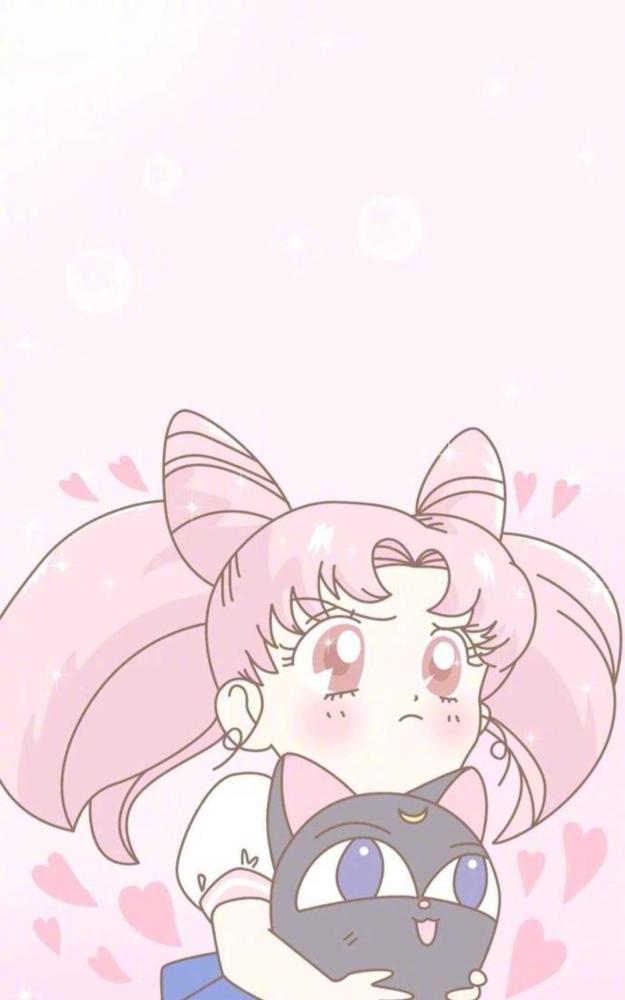 甜美可爱美少女战士手机壁纸