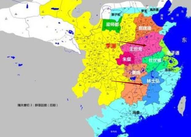 唐朝,李世民,隋朝,群雄割据,李靖
