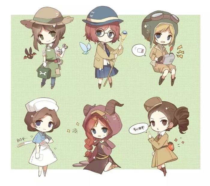 第五人格之唯美手绘头像
