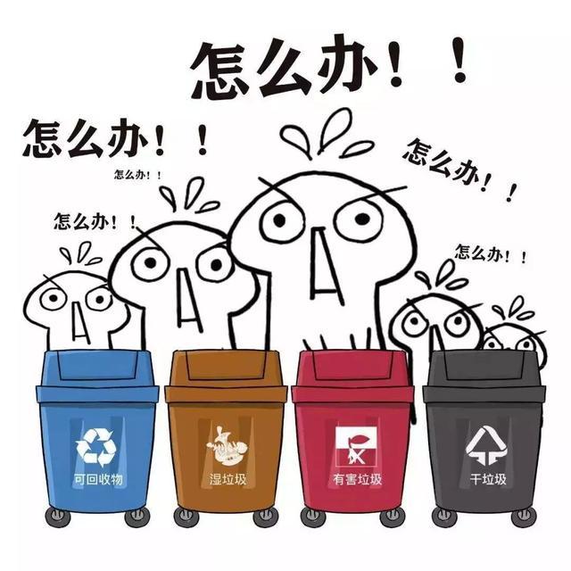表情包·垃圾分类一小步 绿色发展一大步