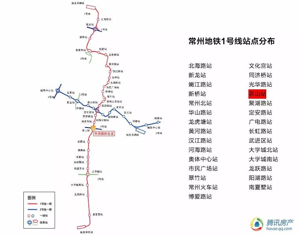 交通大爆发 地铁1号线开通在即 根据常州轨道发布的最新消息,常州地铁