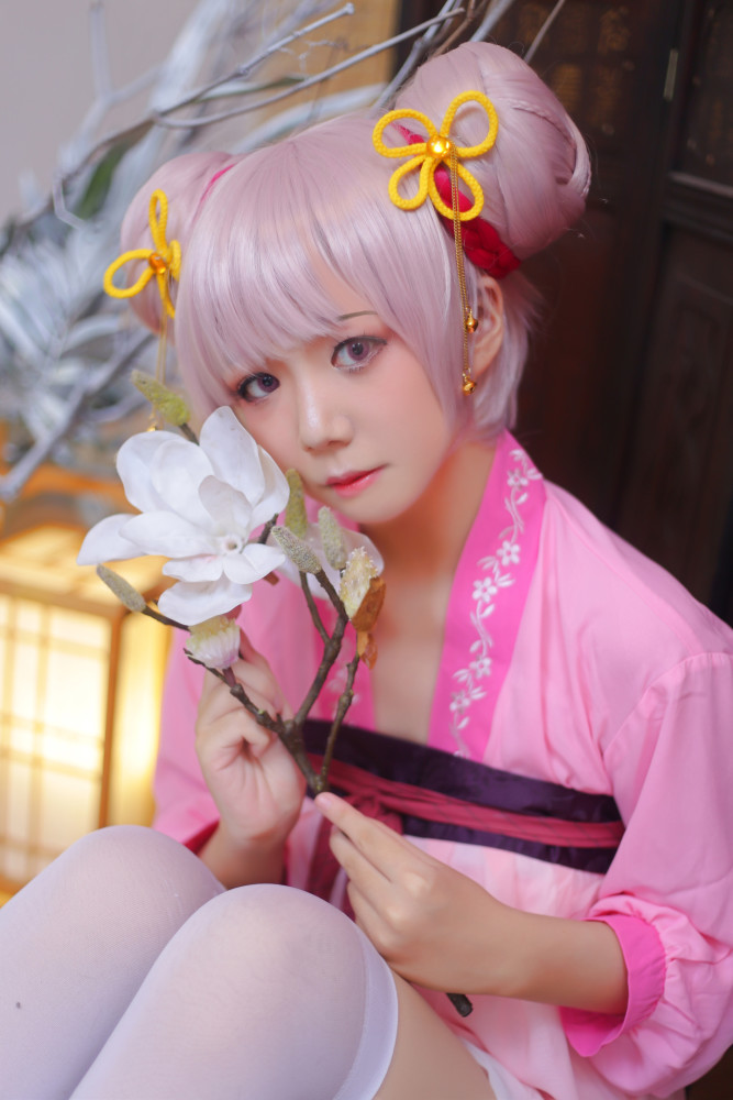 王者荣耀小乔汉服旗袍cosplay精选图集