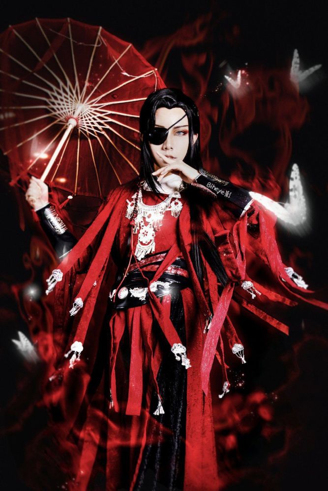 《天官赐福》中众多花城cos,看到最后一个,爱了爱了