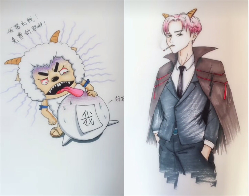 动漫角色充钱:灰太狼痞帅,沸羊羊变霸道总裁,看见机器