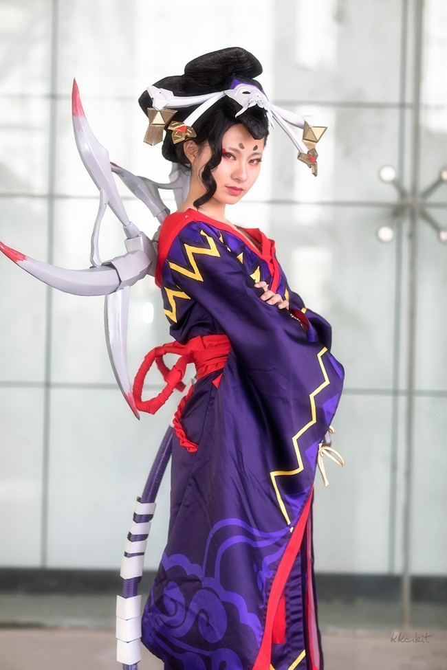 阴阳师,骨女,cosplay,和风