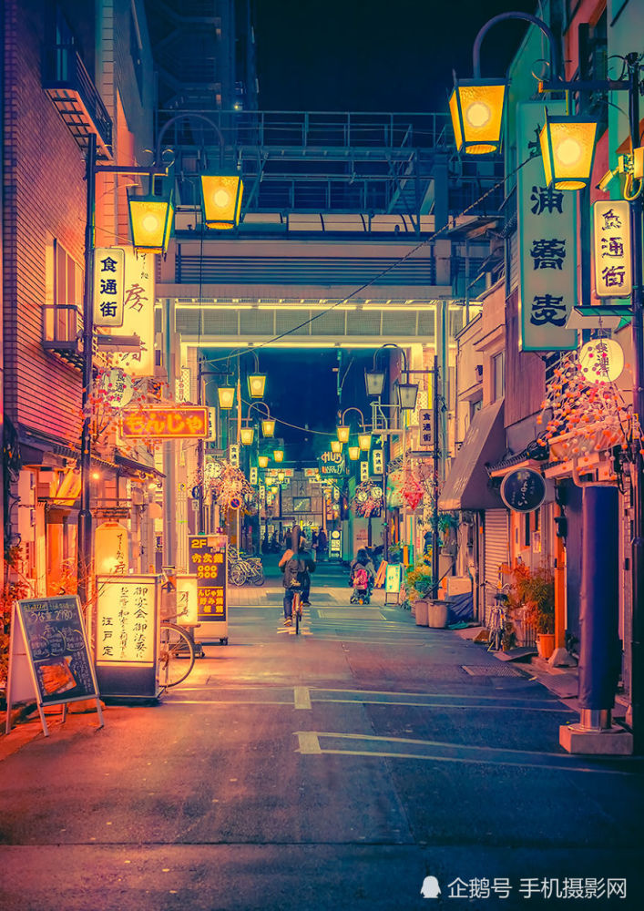 日本,夜景,商业街,东京,美食街,西岸,太平洋,日本海