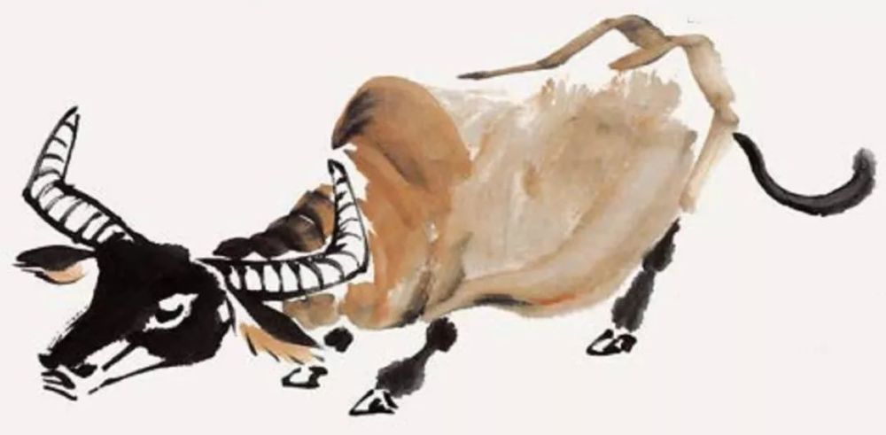 少儿国画入门教程-动物篇水牛画法