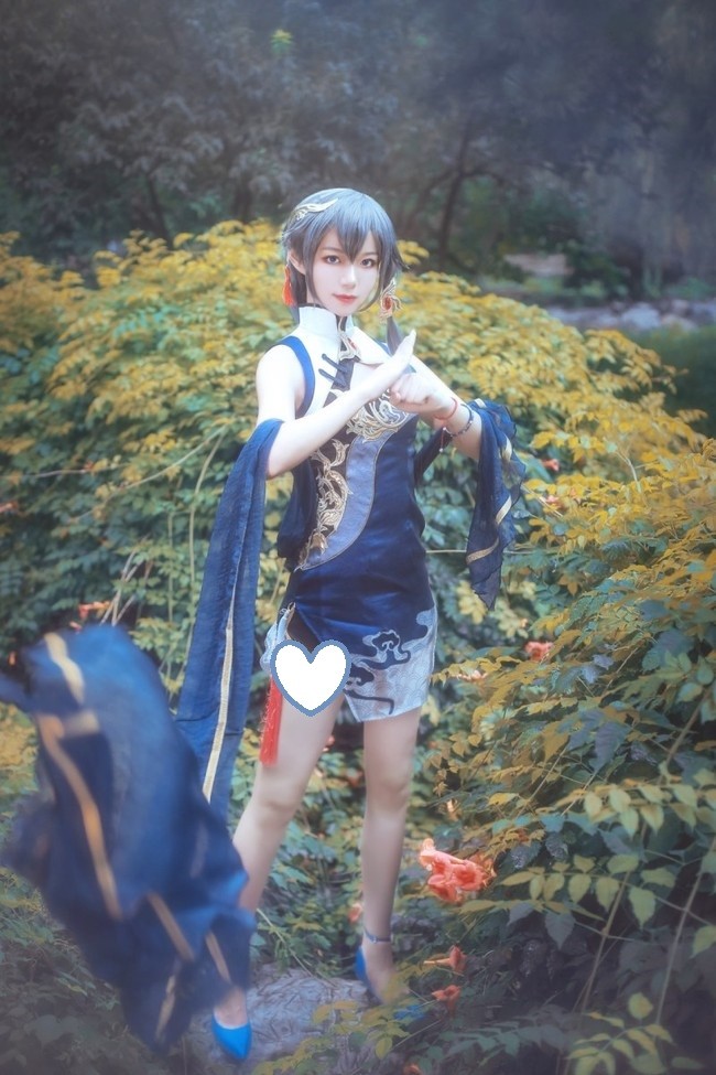 崩坏3,符华,旗袍,cosplay