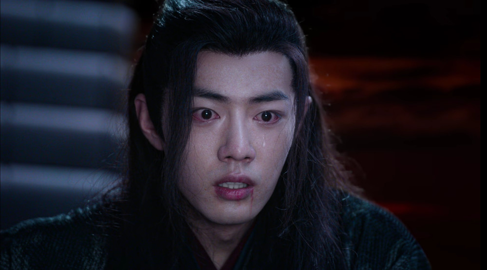 《陈情令》肖战哭戏合集,演技炸裂,这是什么神仙落泪!