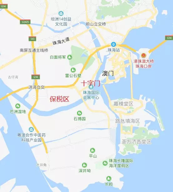 珠海,粤港澳大湾区,珠江三角洲,澳门,港澳,中山