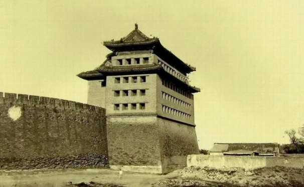 老照片:清末北京城的老九门,带你回顾九门历史,图1好怀念!