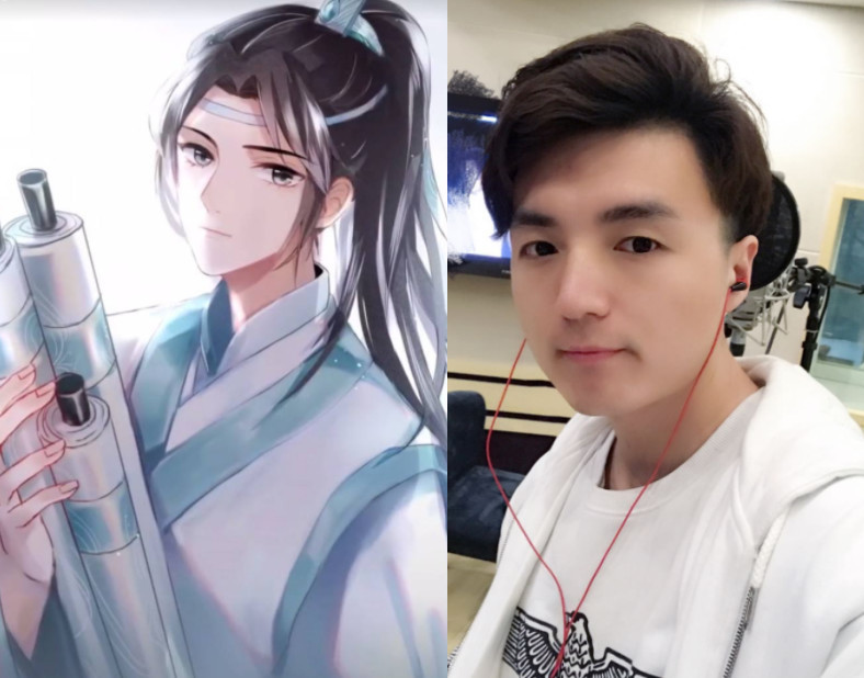 蓝湛的配音没啥,蓝思追的也没啥,看到他的:妈呀,我沦陷了!