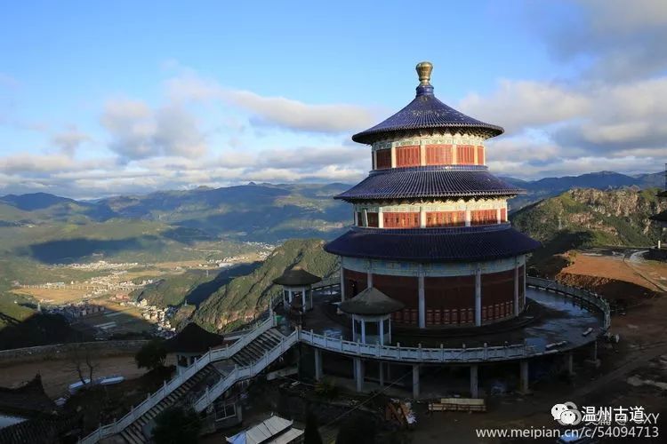 名山禅院茗山中,观音坛土天坛峰 文&图  gxy 茗山位于永嘉乌牛与乐清