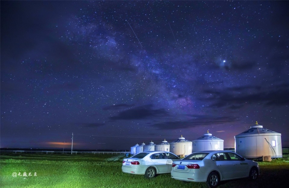 贡格尔大草原 观星空赏日出 单反航拍齐上阵