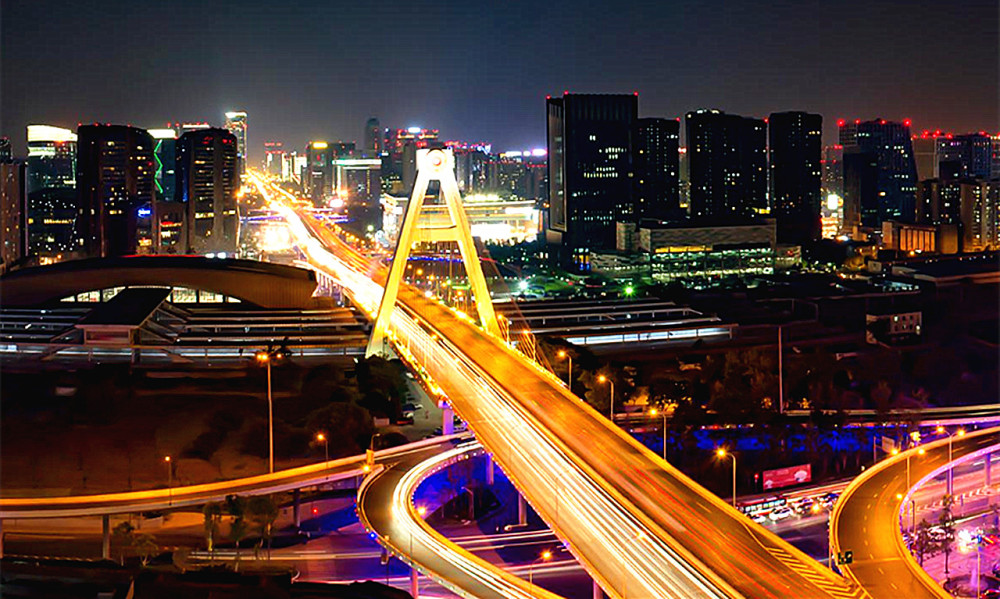 新一线城市,成都,杭州,夜景