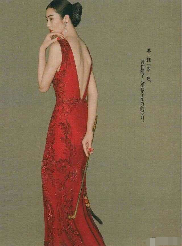 刘雯,超模,旗袍,东方美