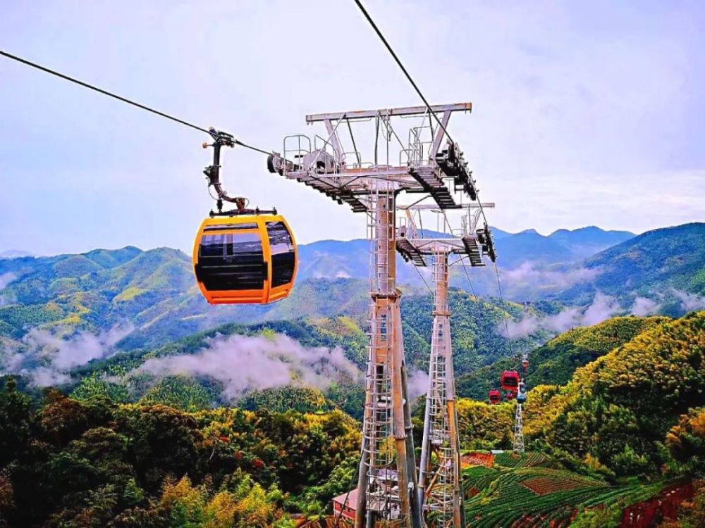 龙岩梅花山索道完成验收