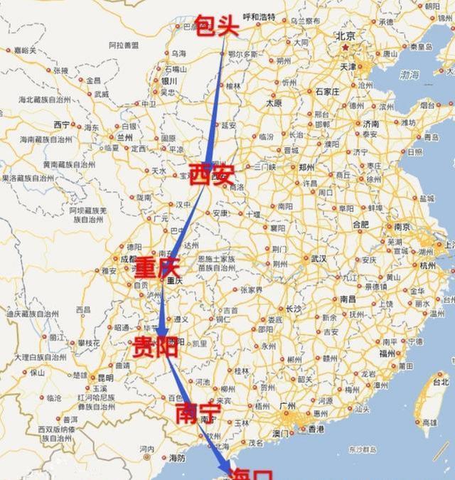 高铁,陕西,重庆,广西,海南,西安