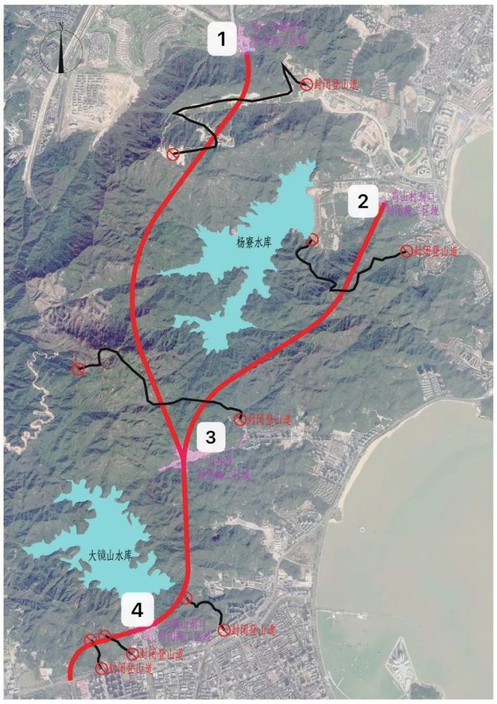 珠海,封闭施工,公路局,兴业,凤凰山,隧道