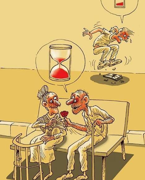讽刺现实社会丑恶的10幅插画,生活中好像人人都戴着面具