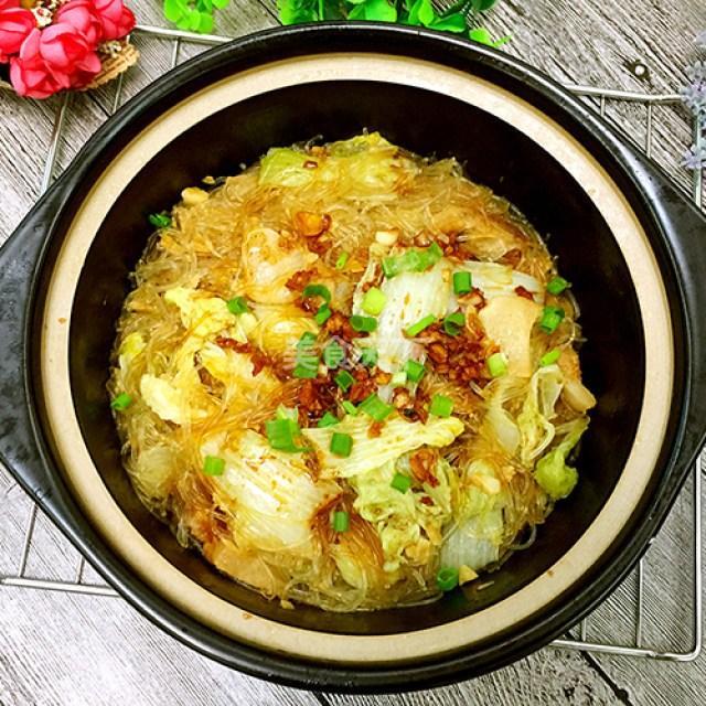 入秋后天气转凉,你需要来一份白菜粉丝煲,好吃又下饭