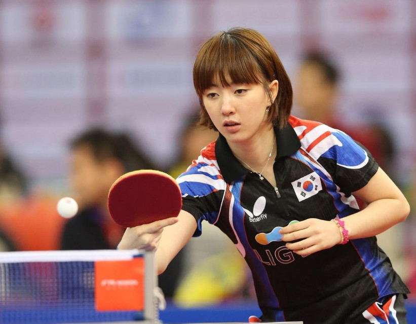 我国邻国韩国就有一位非常受欢迎的乒乓女神,就是韩国最美乒乓女神徐