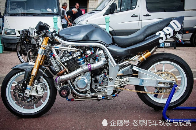 涡轮增压版本的铃木盗匪1200改装摩托车