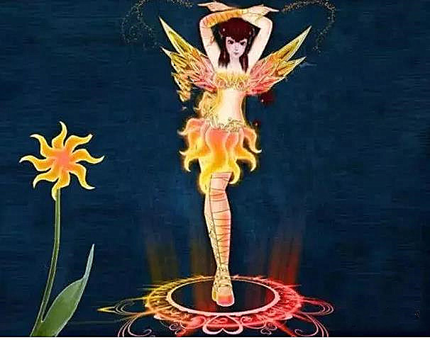 当叶罗丽战士穿上花精灵装,灵公主太俗,齐娜却成太阳女神