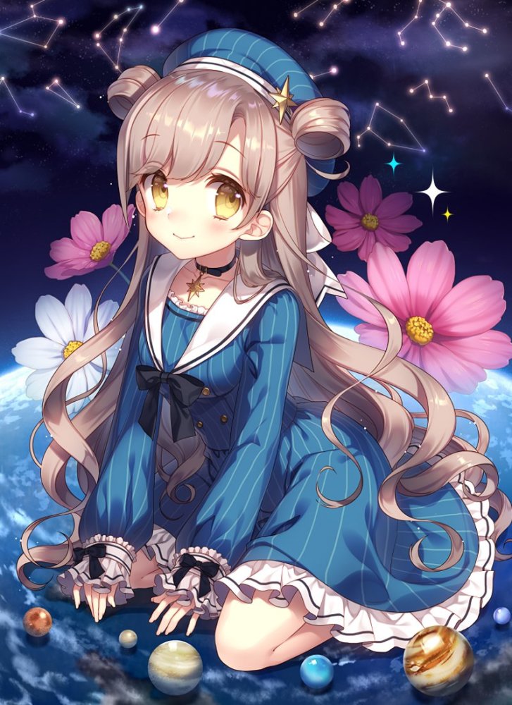 二次元动漫壁纸:让你感受夏日清爽的动漫女神