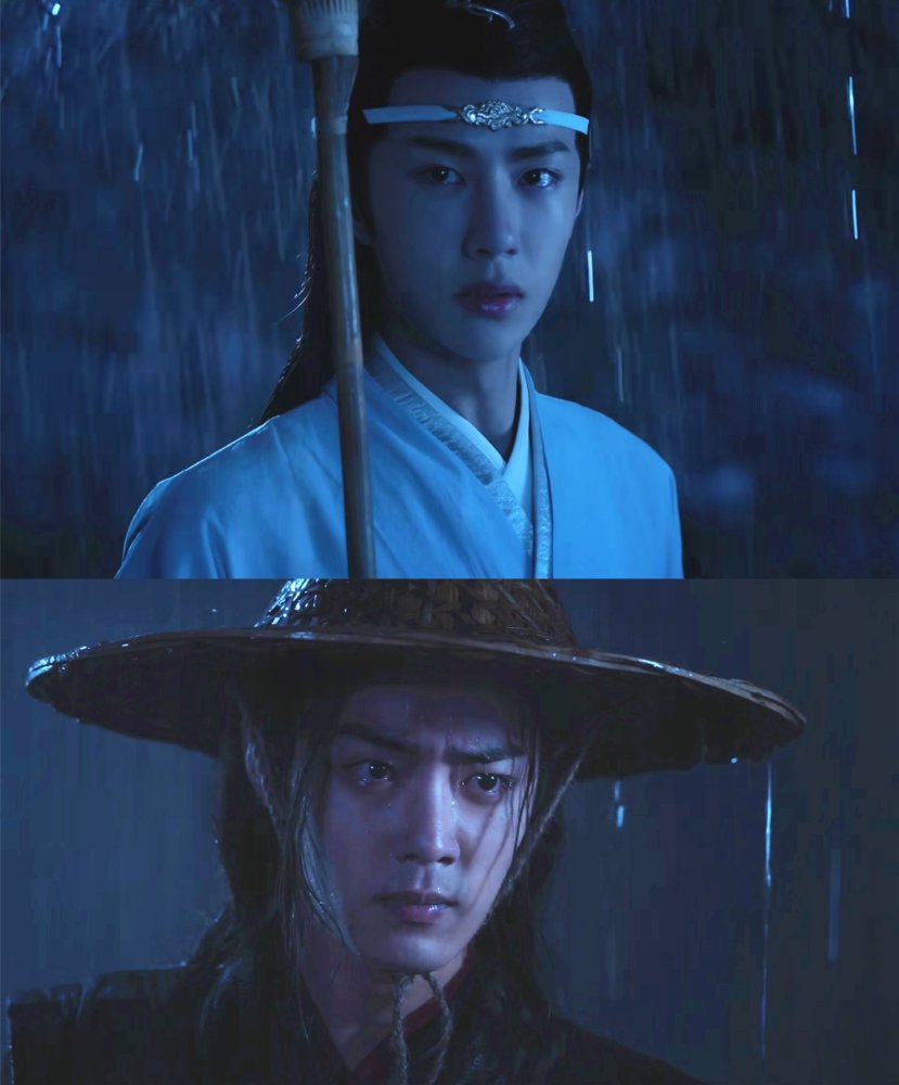 陈情令:温宁"被杀",魏无羡蓝忘机雨中决别,忘机仰天痛哭!