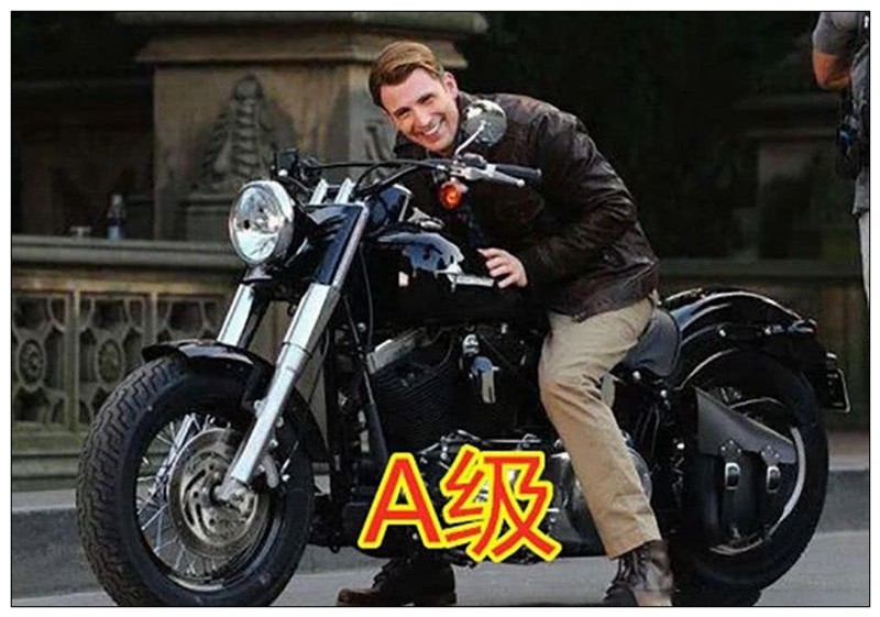 漫威男神们骑上摩托车,美队帅气,狼叔拉风,唯他上天入
