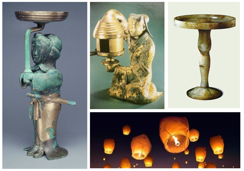 而灯具的成型,却历经过一段漫长的历史 青铜灯,青瓷灯,灯笼,灯轮,灯树