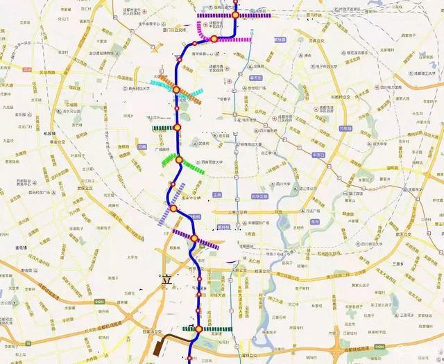 成都地铁7条线路即将开通!详细路线标注如下,哪条路过你家?