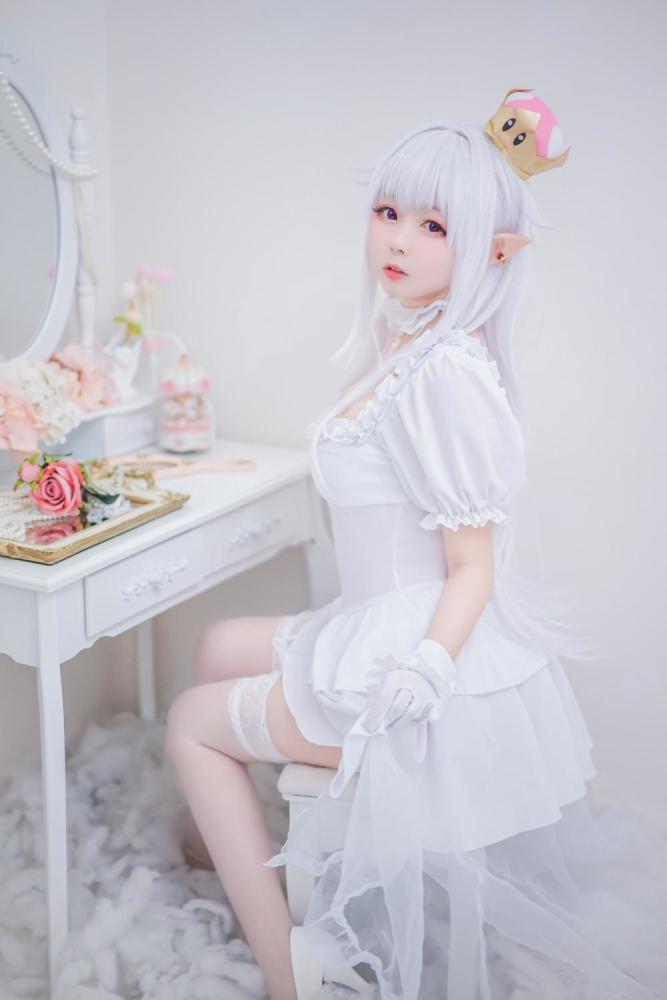 超级马里奥,幽灵姬,cosplay,萝莉