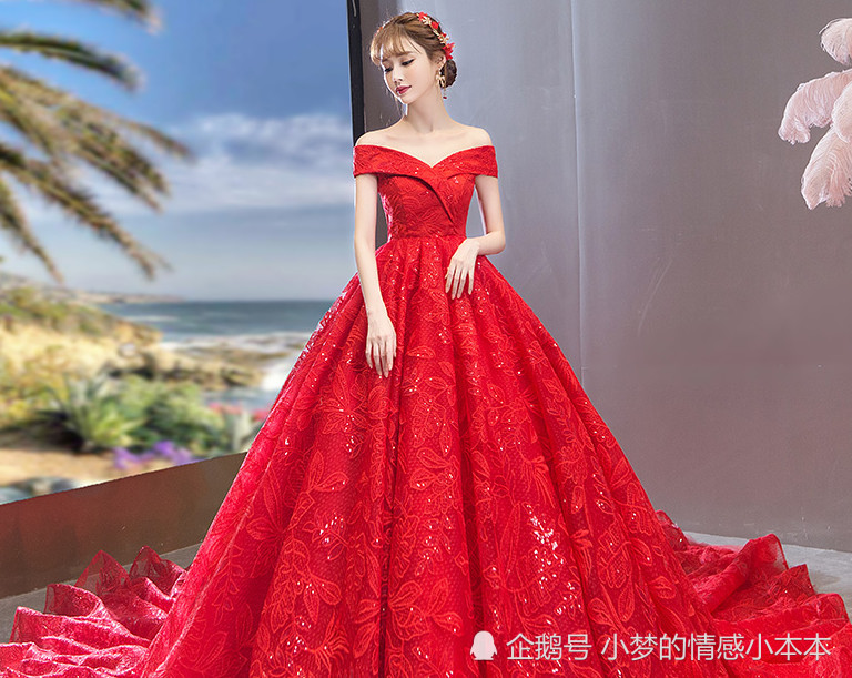结婚时,你想穿上哪件红色婚纱?测试你以后嫁的人是不是真的爱你