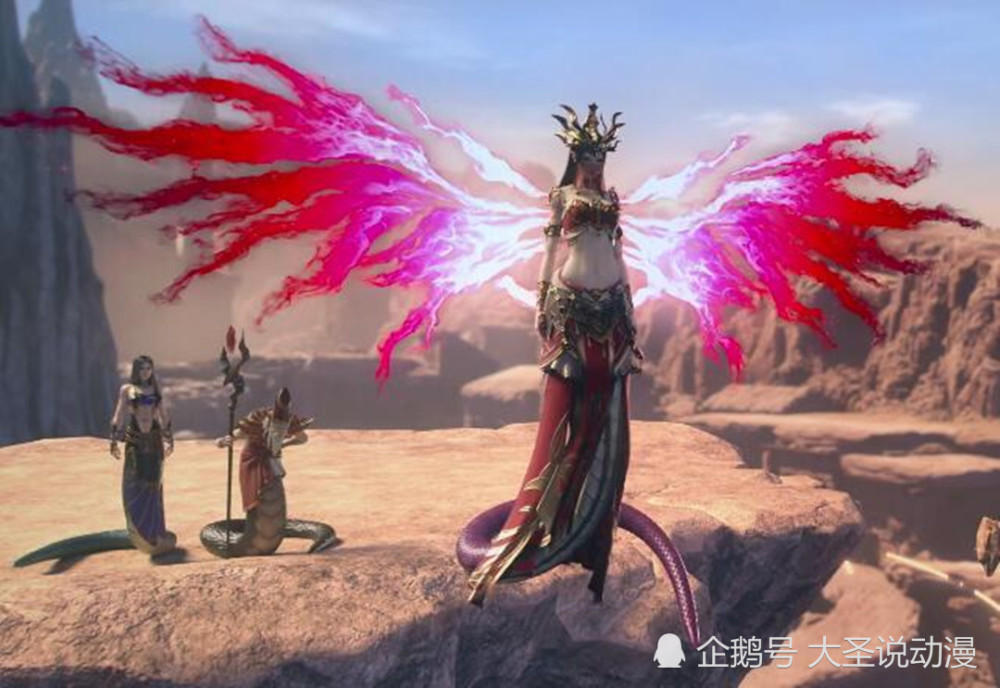 斗破苍穹:美杜莎女王施展缓兵之计,云韵看透,萧炎引战