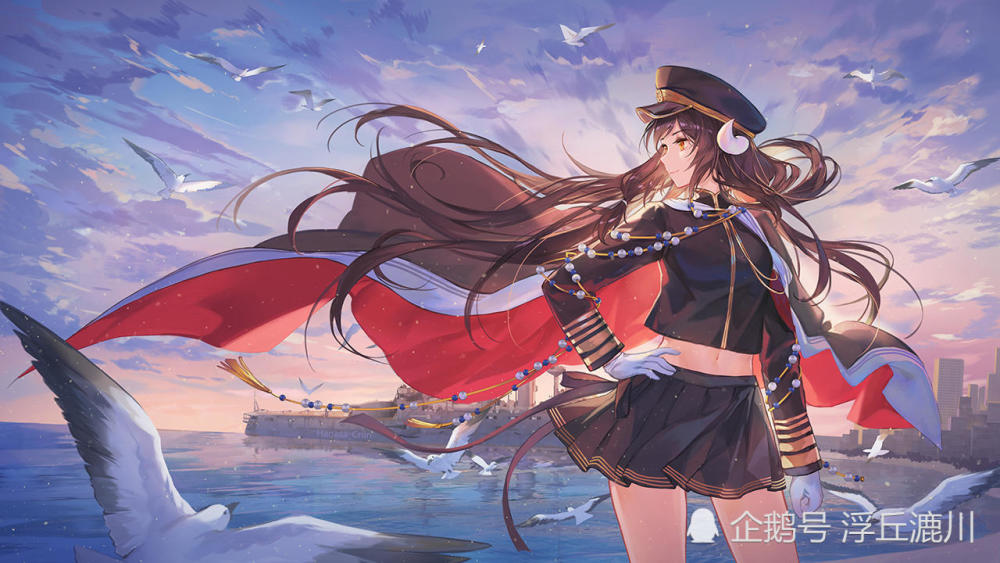 碧蓝航线#三笠 画师:criin