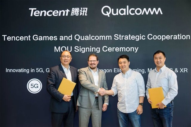根据腾讯游戏官方微信公众号的消息,qualcomm incorporated子公司高通