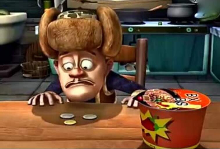 馒头当牛排吃,看到图4后:太可怜了