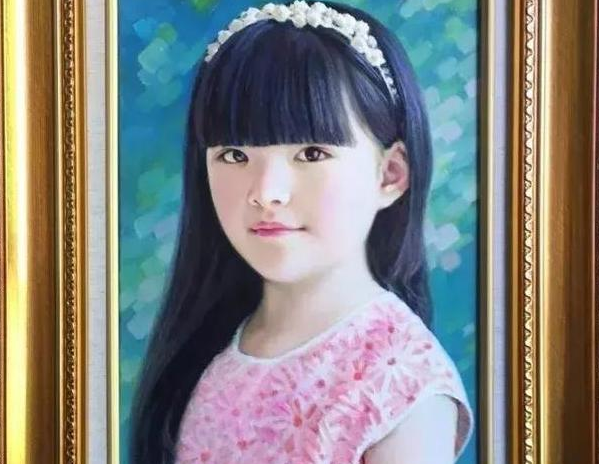 李湘高调晒王诗龄新画,9岁时一幅孔雀画12万高价,新画