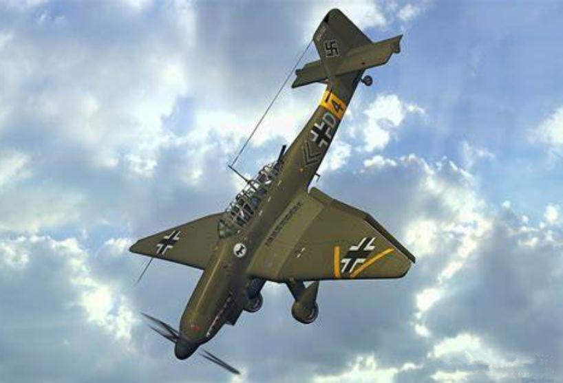 1936年,斯图卡轰炸机首次列装德军,三年后成盟军眼中的死神