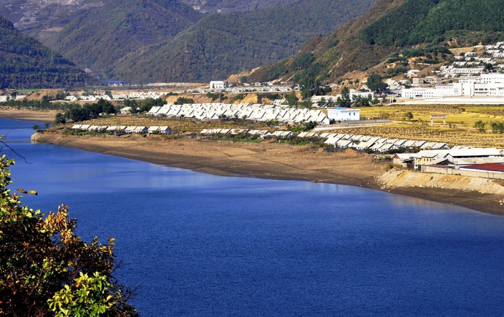 朝鲜农村,朝鲜,农村,空调,河流,酷暑