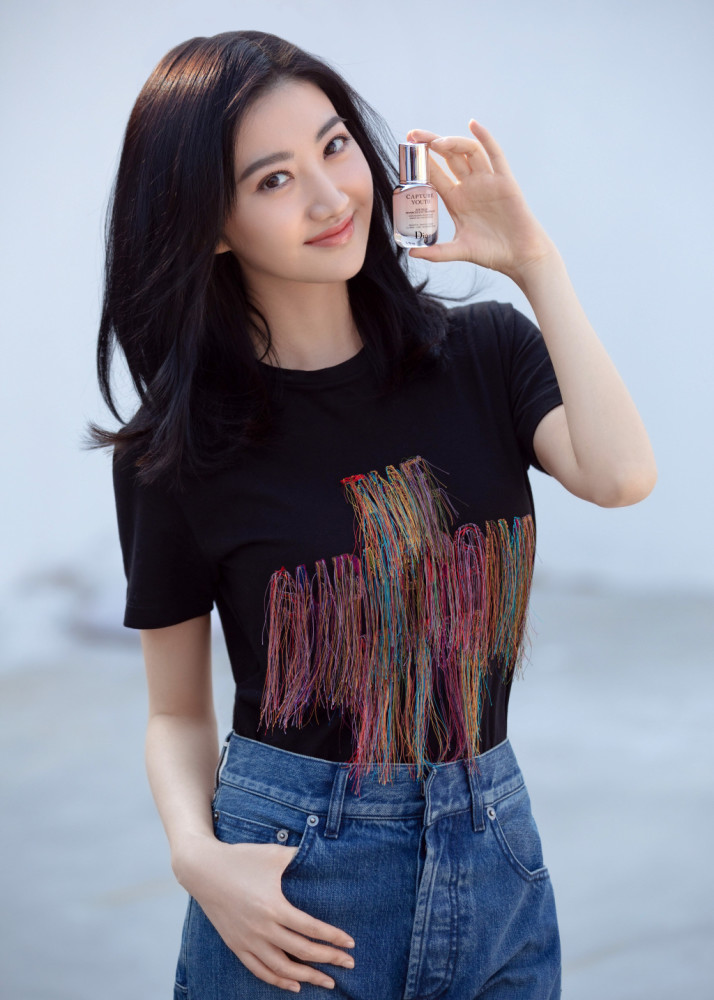 演员景甜,时尚酷美图片