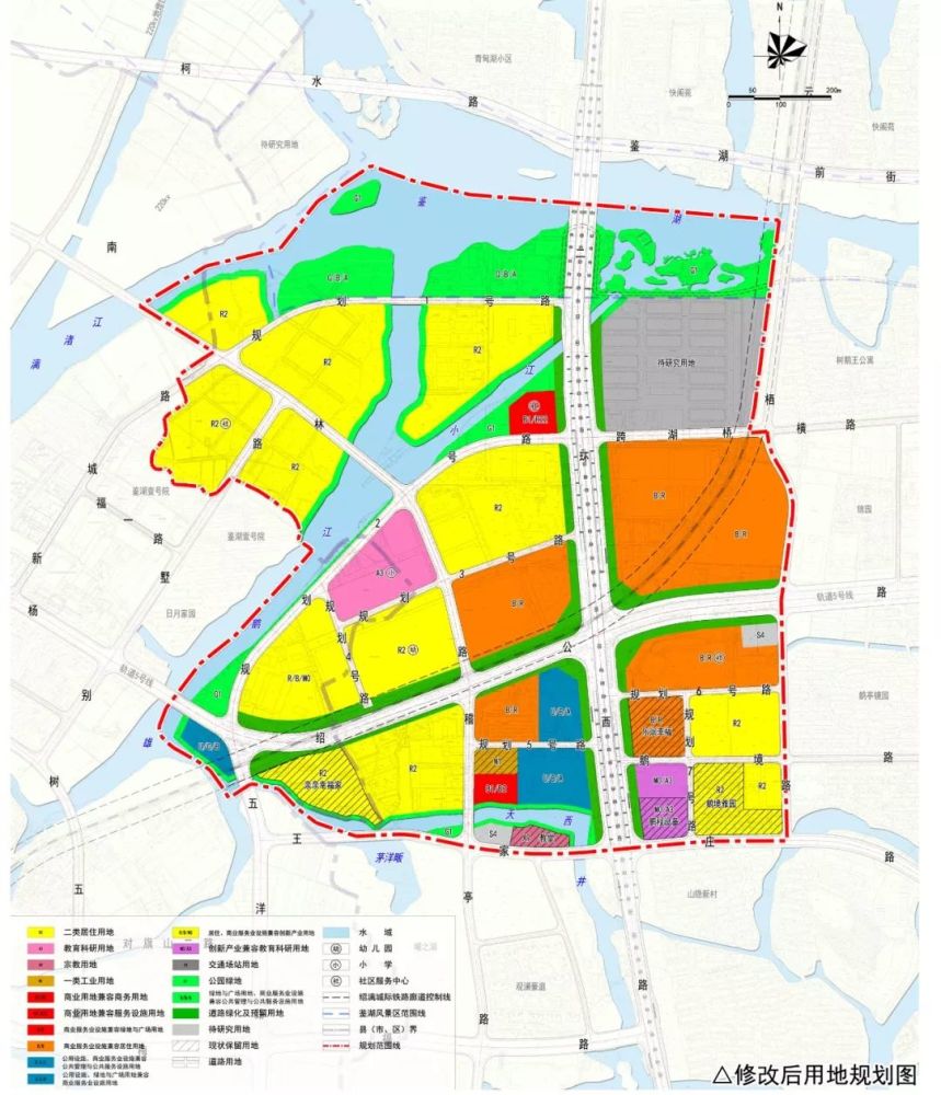 越城区这2个地方要大变样了,控制性详细规划公示!